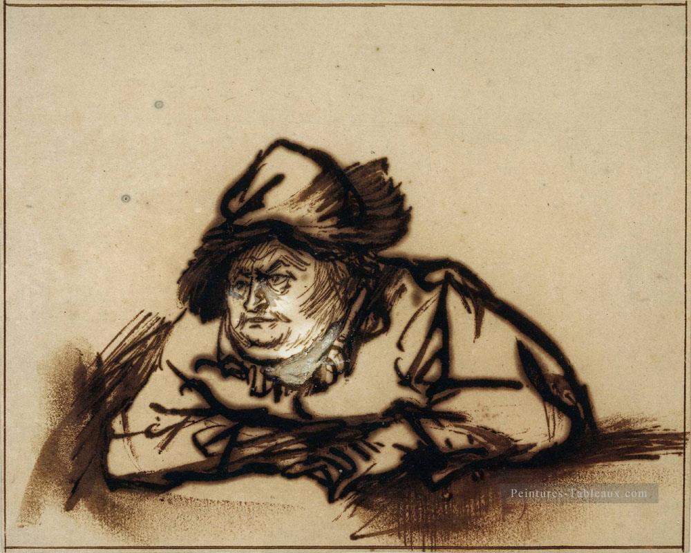 Portrait de Willem Bartholsz Ruyter RJM Rembrandt Peintures à l'huile